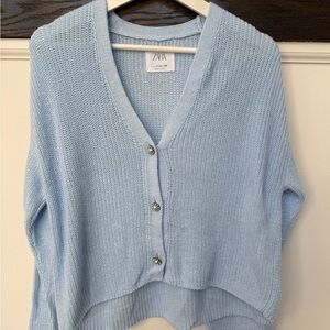Zara kid’s Light Blue Sweater